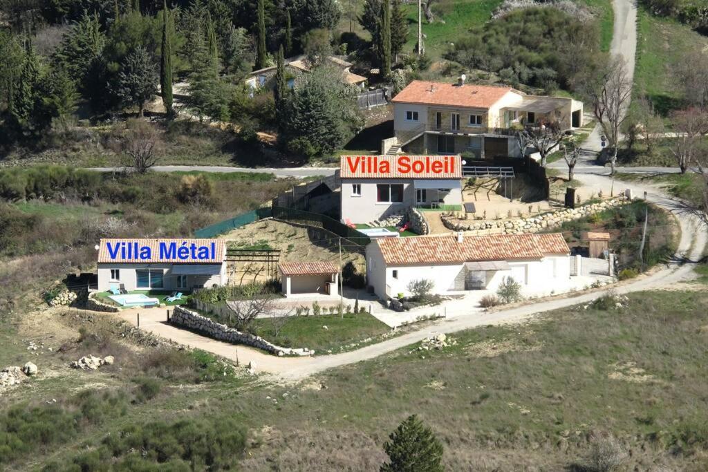 Plaisians Les Villas Dorees - Villa Soleil Face Au Mont Ventoux מראה חיצוני תמונה